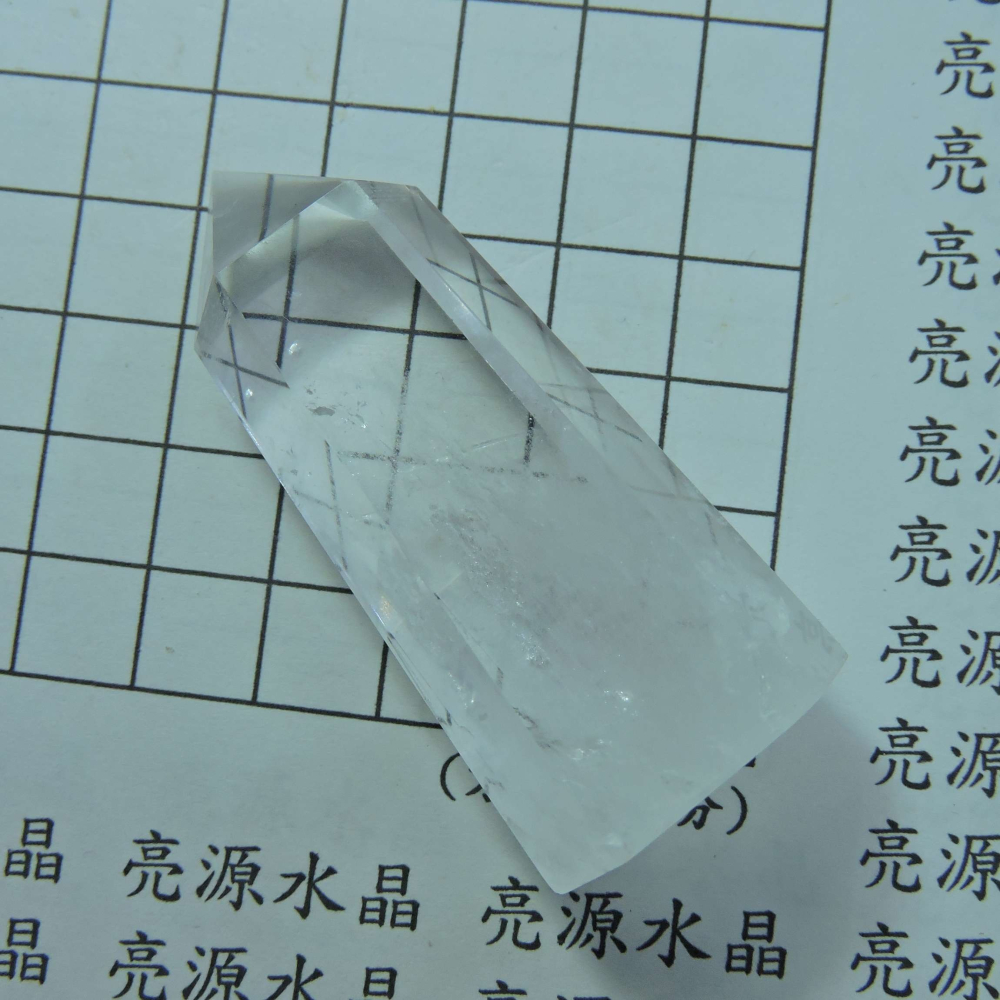 ~0147~拋光白水晶柱-細節圖3