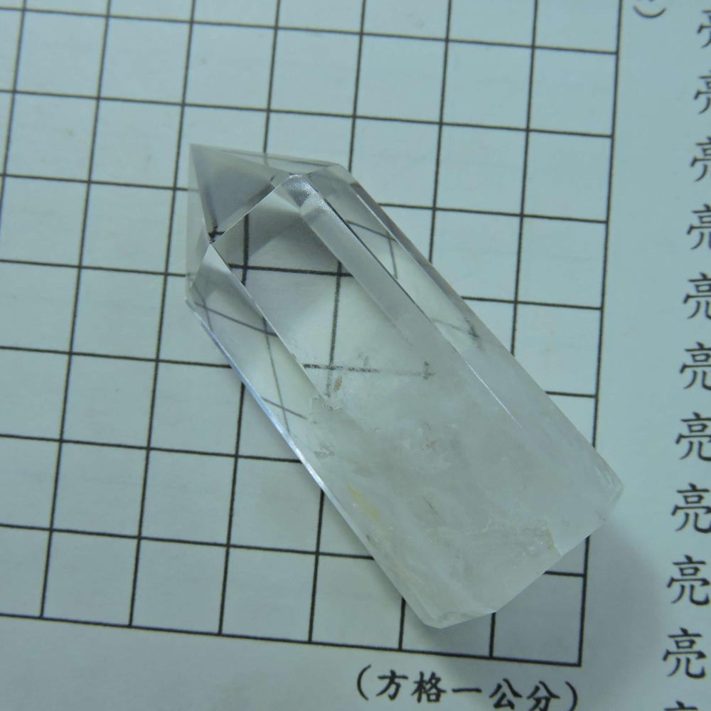 ~0159~拋光白水晶柱-細節圖3