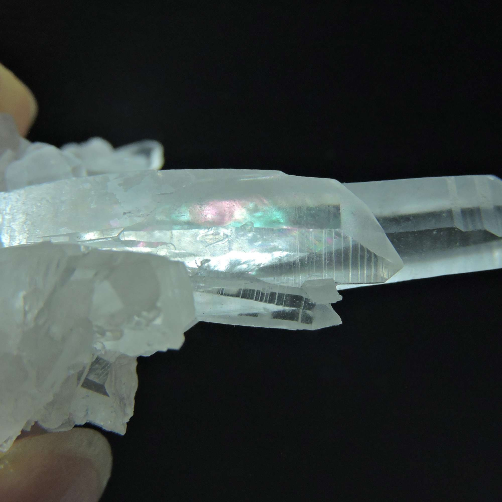 ~0108~四川激光柱水晶簇~白水晶簇-細節圖2