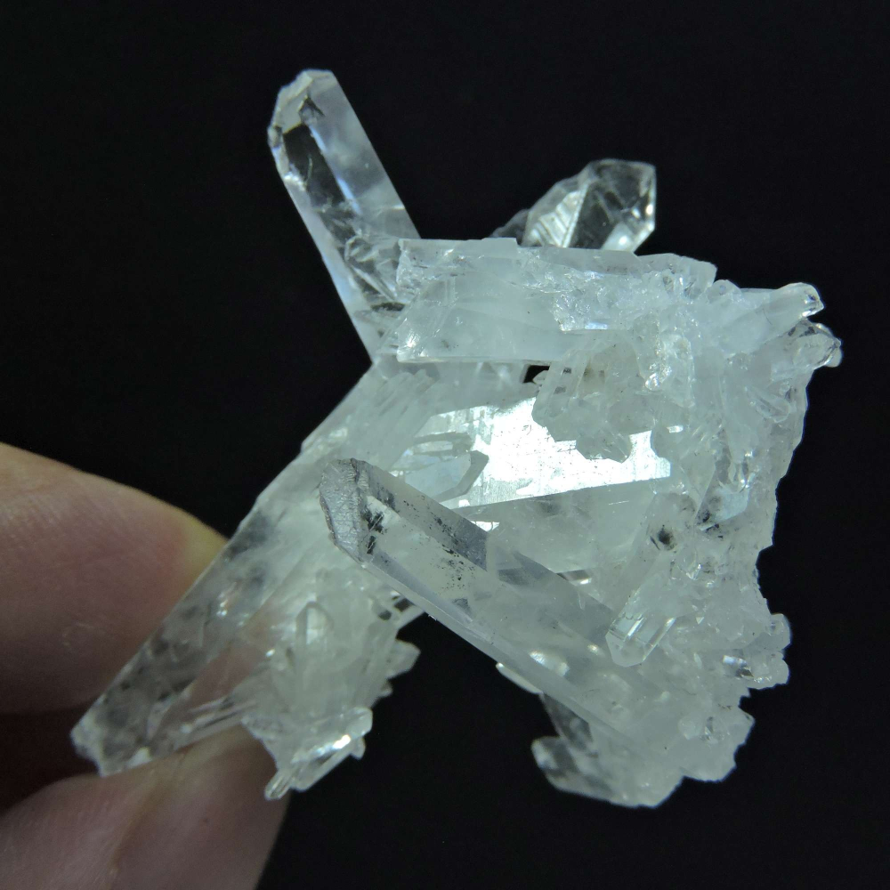 ~0108~四川激光柱水晶簇~白水晶簇-細節圖2