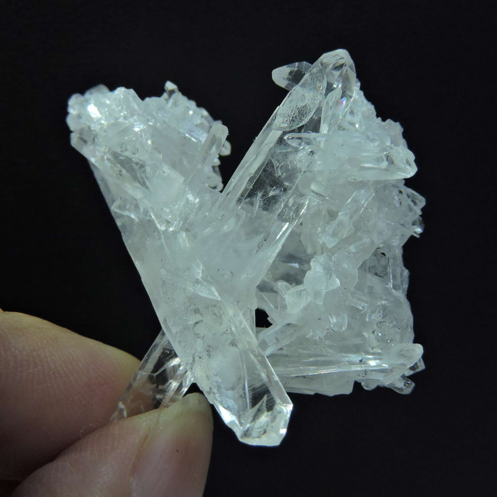 ~0108~四川激光柱水晶簇~白水晶簇-細節圖3