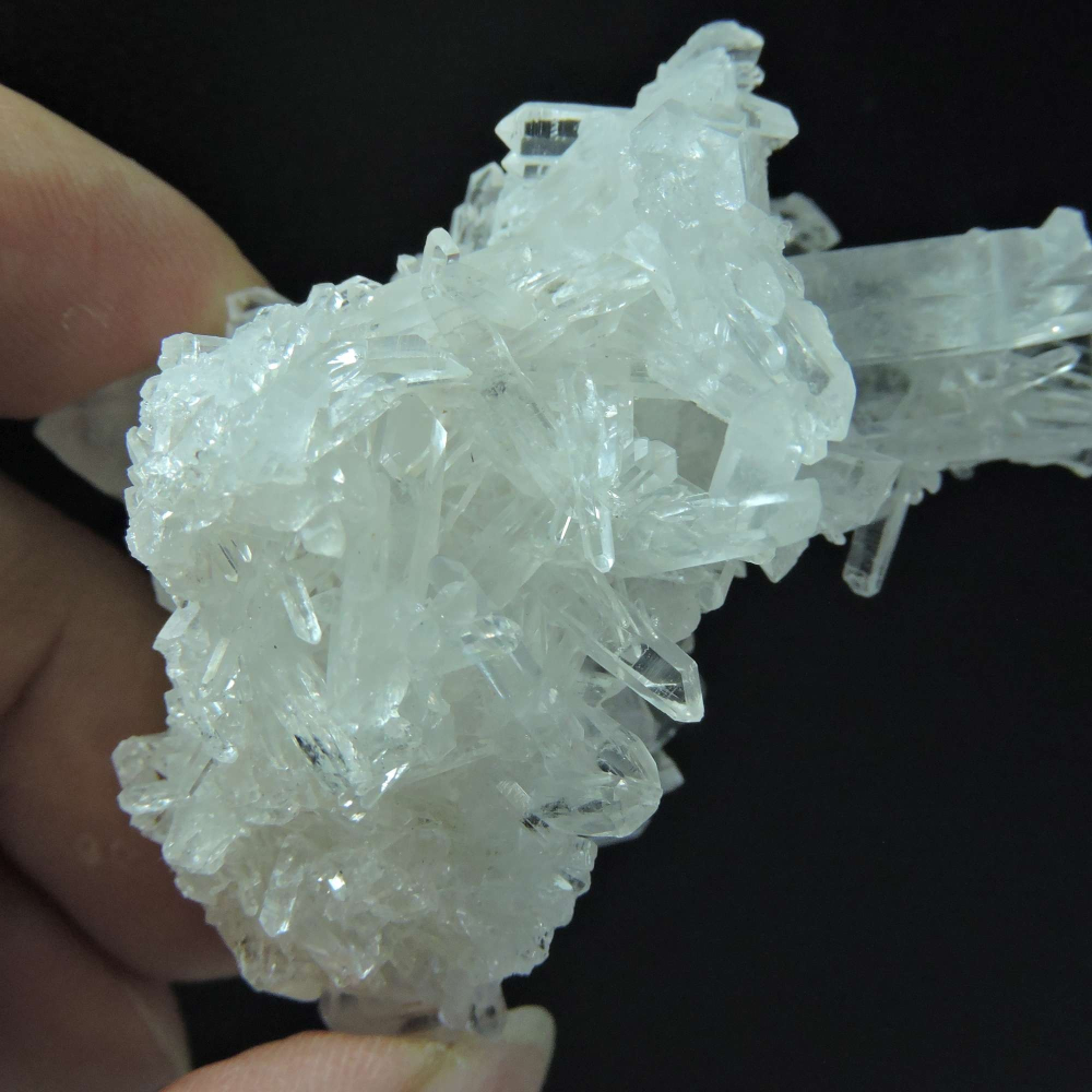 ~0108~四川激光柱水晶簇~白水晶簇-細節圖2