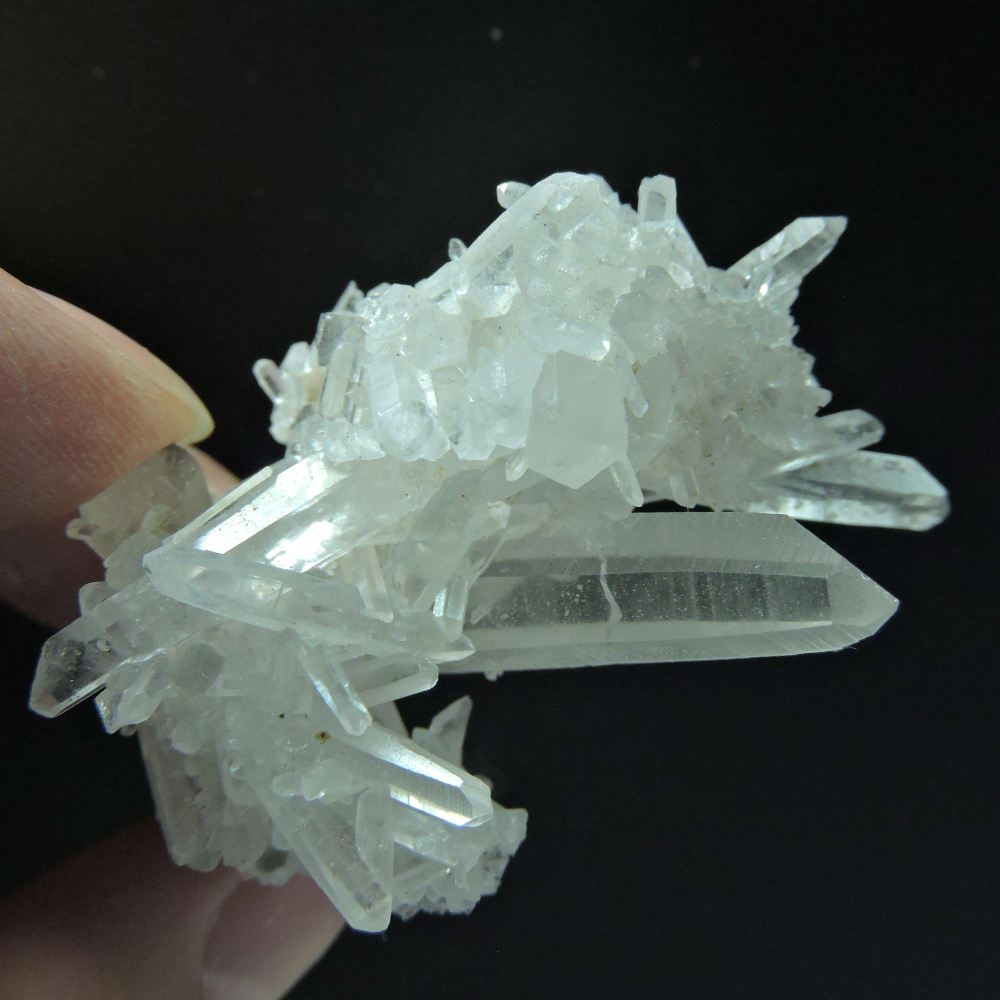 ~0108~四川激光柱水晶簇~白水晶簇-細節圖2
