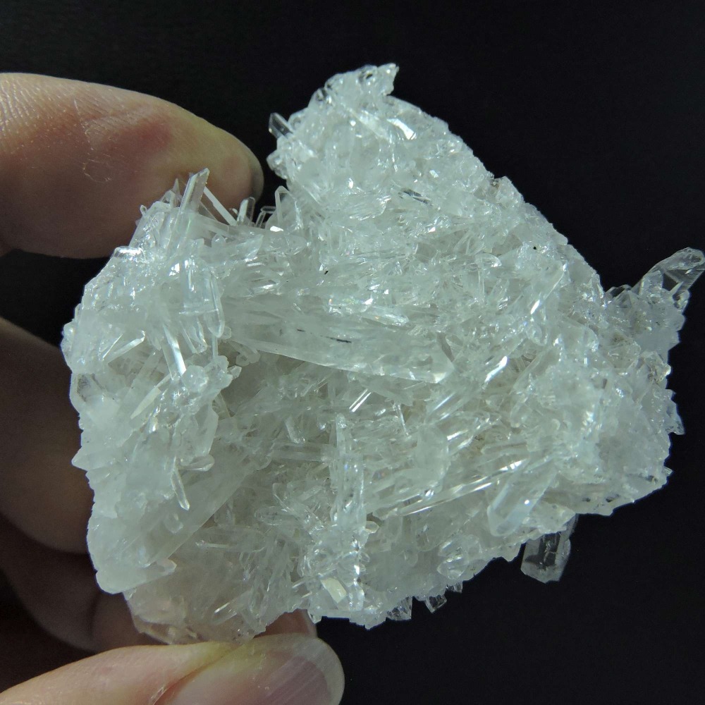 ~0108~四川激光柱水晶簇~白水晶簇-細節圖2