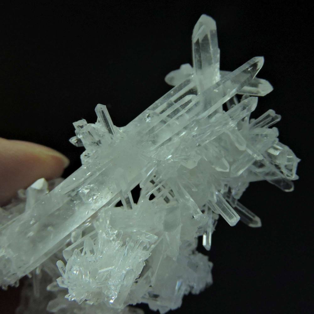 ~0108~四川激光柱水晶簇~白水晶簇-細節圖8