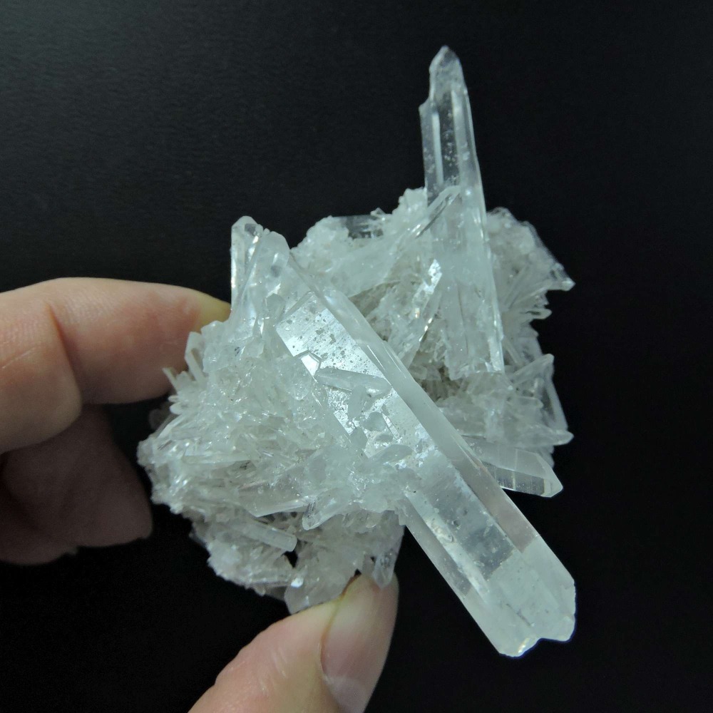 ~0108~四川激光柱水晶簇~白水晶簇-細節圖2