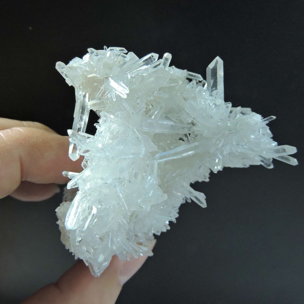 ~0108~四川激光柱水晶簇~白水晶簇-細節圖5