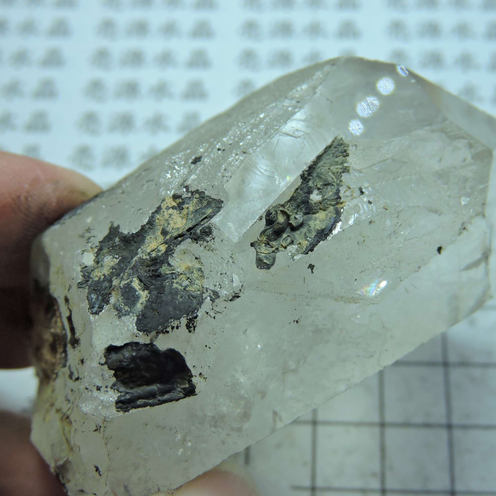 ~0105~西藏黑火晶~彩虹水晶-細節圖4