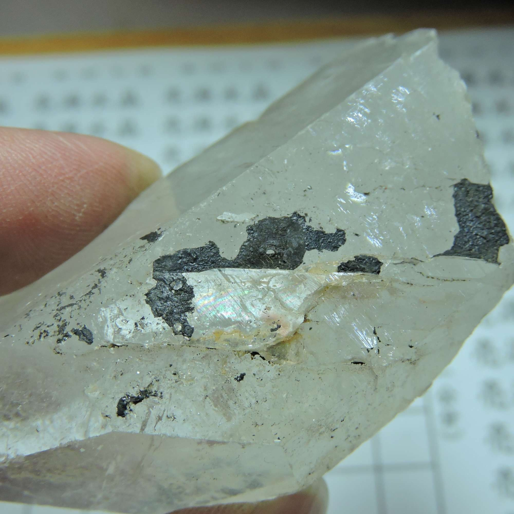 ~0105~西藏黑火晶~彩虹艾希斯-細節圖3