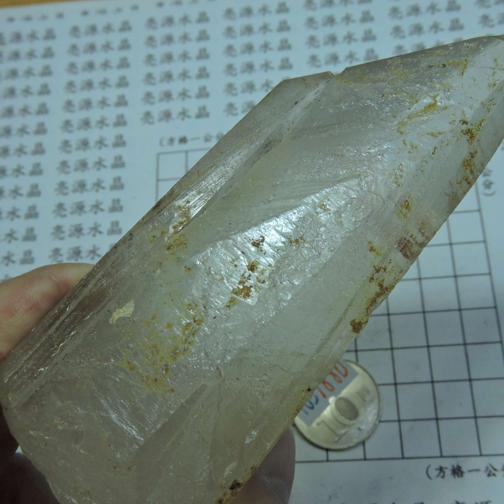 ~0105~西藏黑火晶~窗子水晶-細節圖4