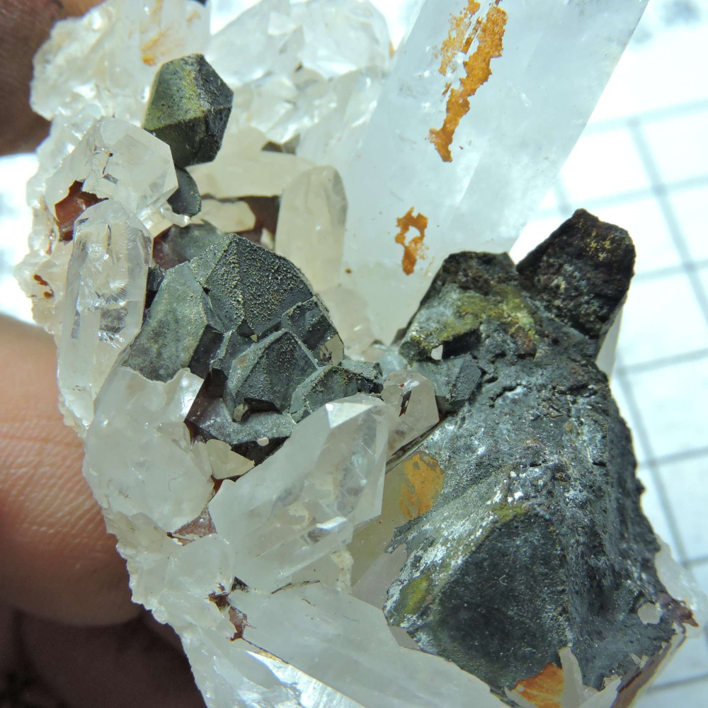 ~0105~西藏黑火晶~晶簇-細節圖2