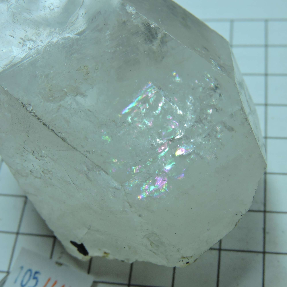 ~0105~西藏黑火晶-彩虹水晶-細節圖2