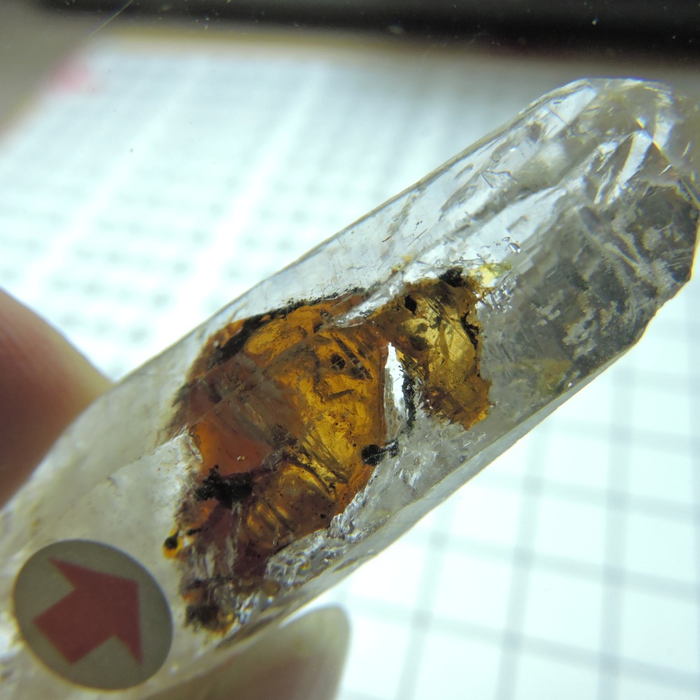 0113~馬島油膽水晶~列木激光柱~N-細節圖9