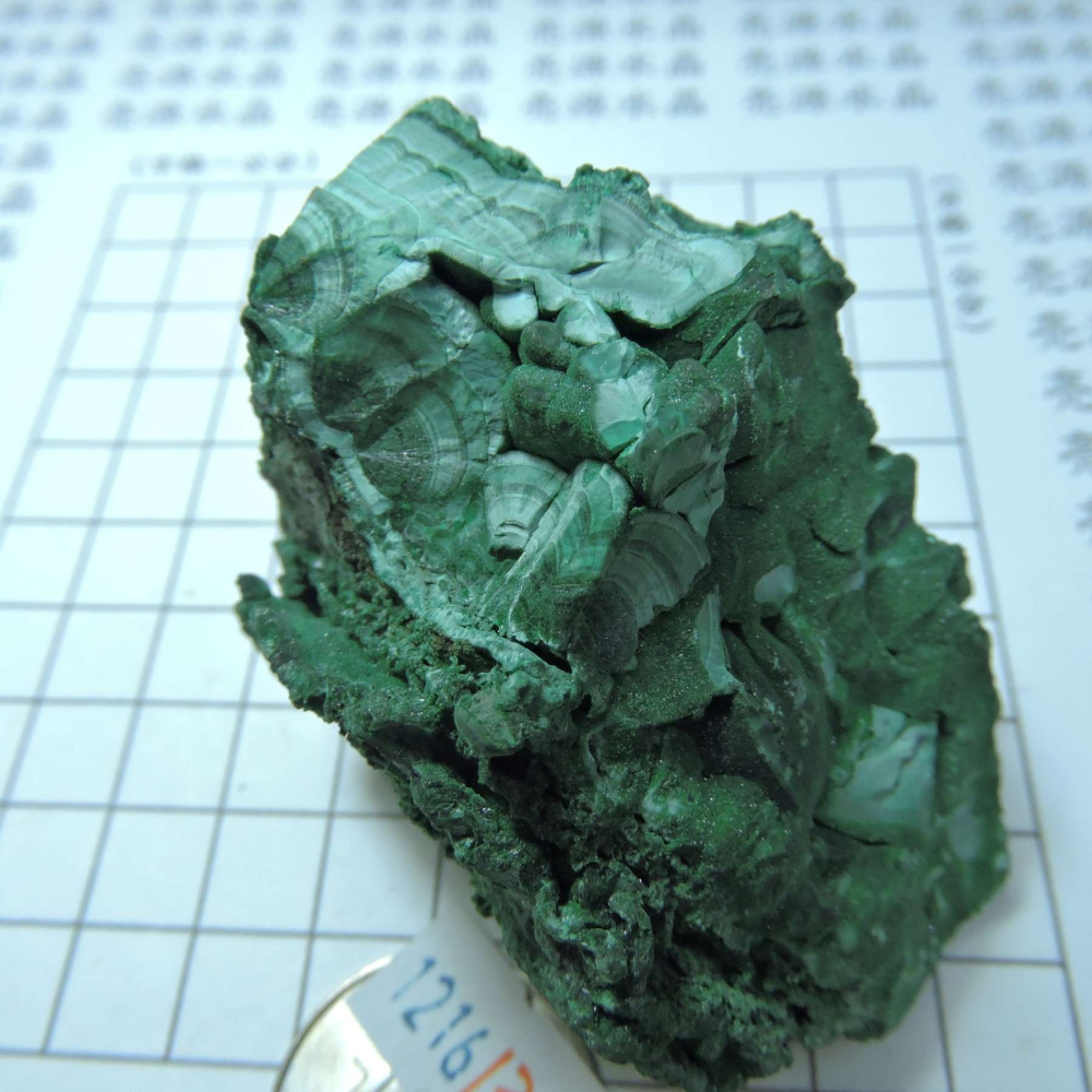 ~1216~孔雀石原礦~1330-細節圖3