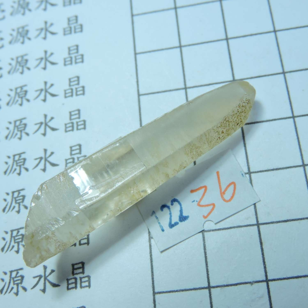 ~0122~天狼晶印記激光柱水晶~36~214-細節圖5