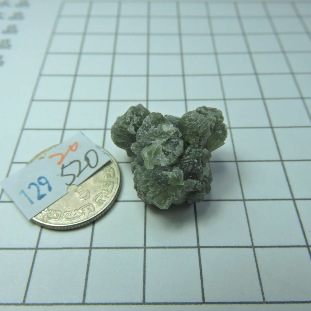 ~0129~蝴蝶結葡萄石~領結葡萄石~Bow-tie Prehnite~20~520-細節圖5