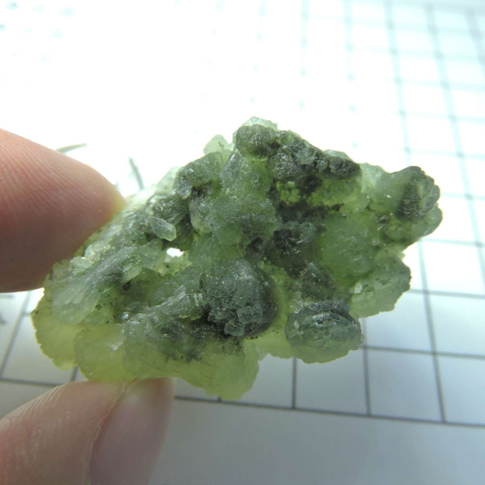~0129~蝴蝶結葡萄石~領結葡萄石~Bow-tie Prehnite~18~720-細節圖5