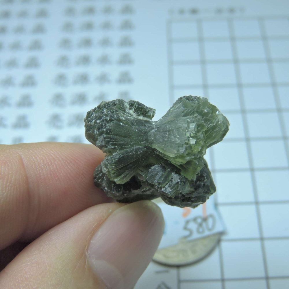 ~0129~蝴蝶結葡萄石~領結葡萄石~39~580-細節圖2