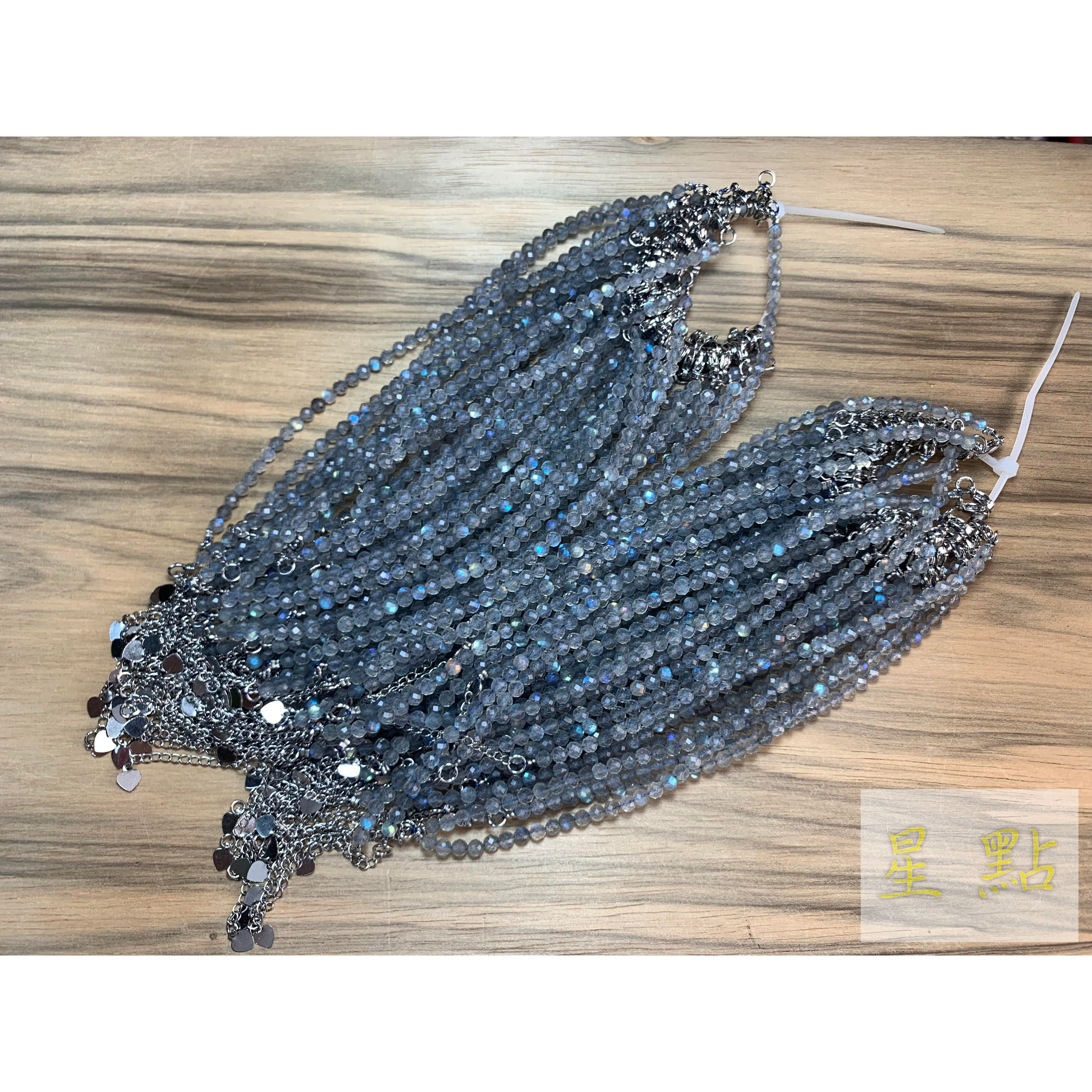 拉長石4mm手鍊-細節圖2