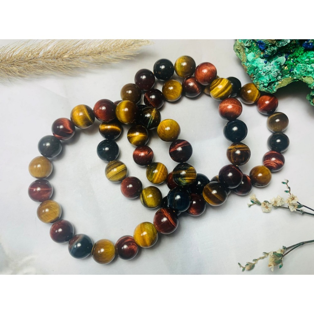 三色虎眼手珠-細節圖3