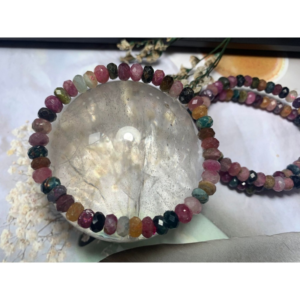 0927彩色碧璽算盤手珠-細節圖6