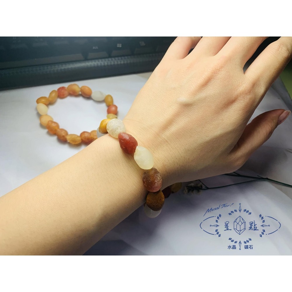 戈壁瑪瑙手珠-細節圖2