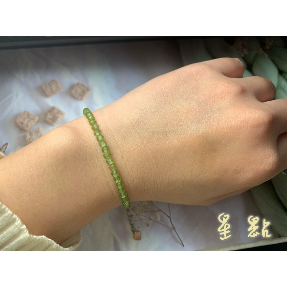 橄欖石手鏈-細節圖2