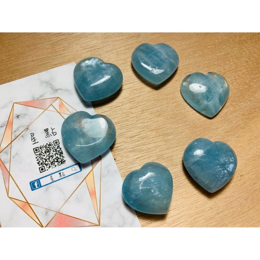 0902海藍寶小愛心-細節圖2