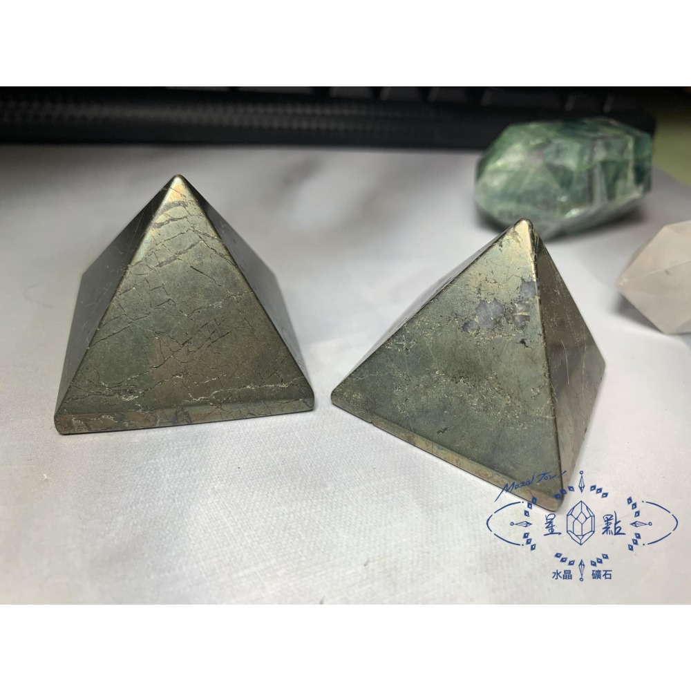 鐵礦類金字塔~黃鐵礦金字塔~赤鐵礦金字塔-細節圖2