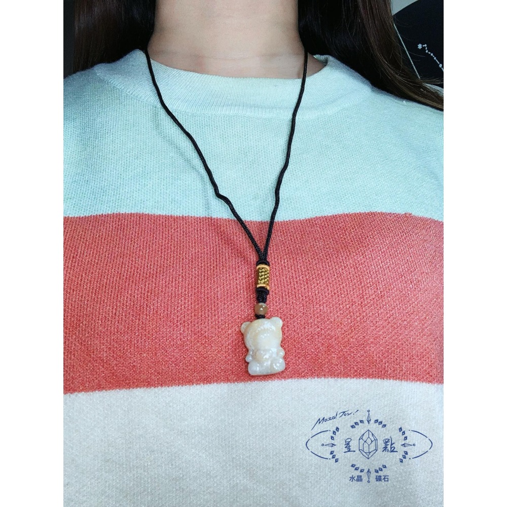 珊瑚玉愛心小熊2402-細節圖4