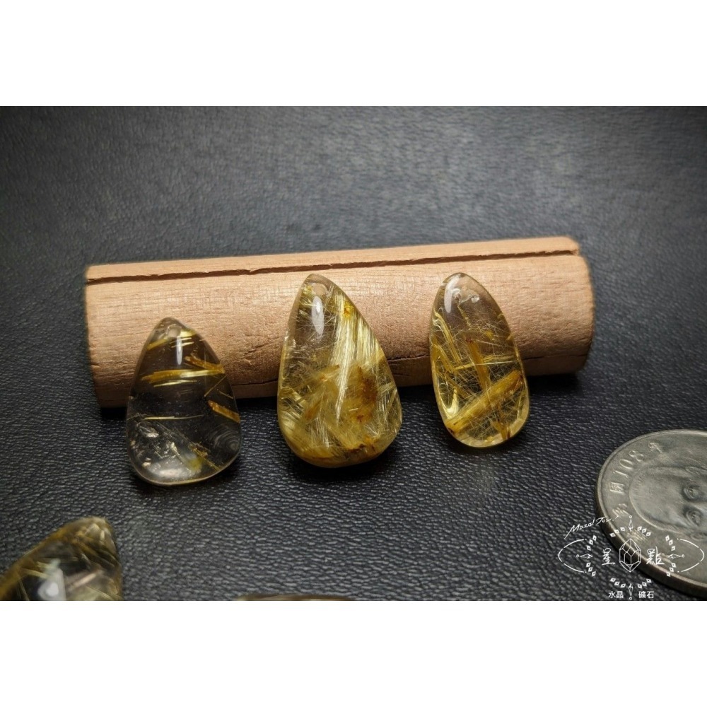 鈦髮晶隨形裸石-細節圖2