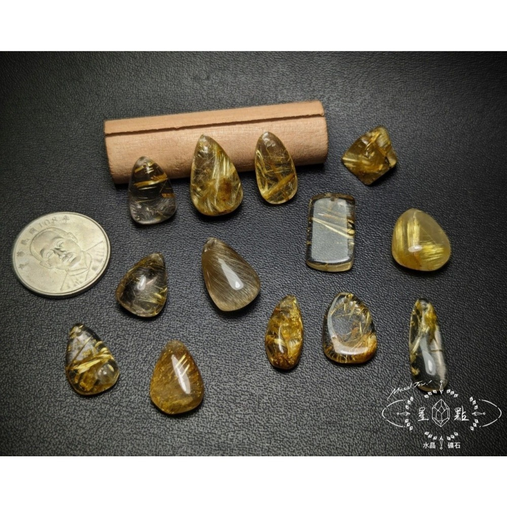 鈦髮晶隨形裸石-細節圖5