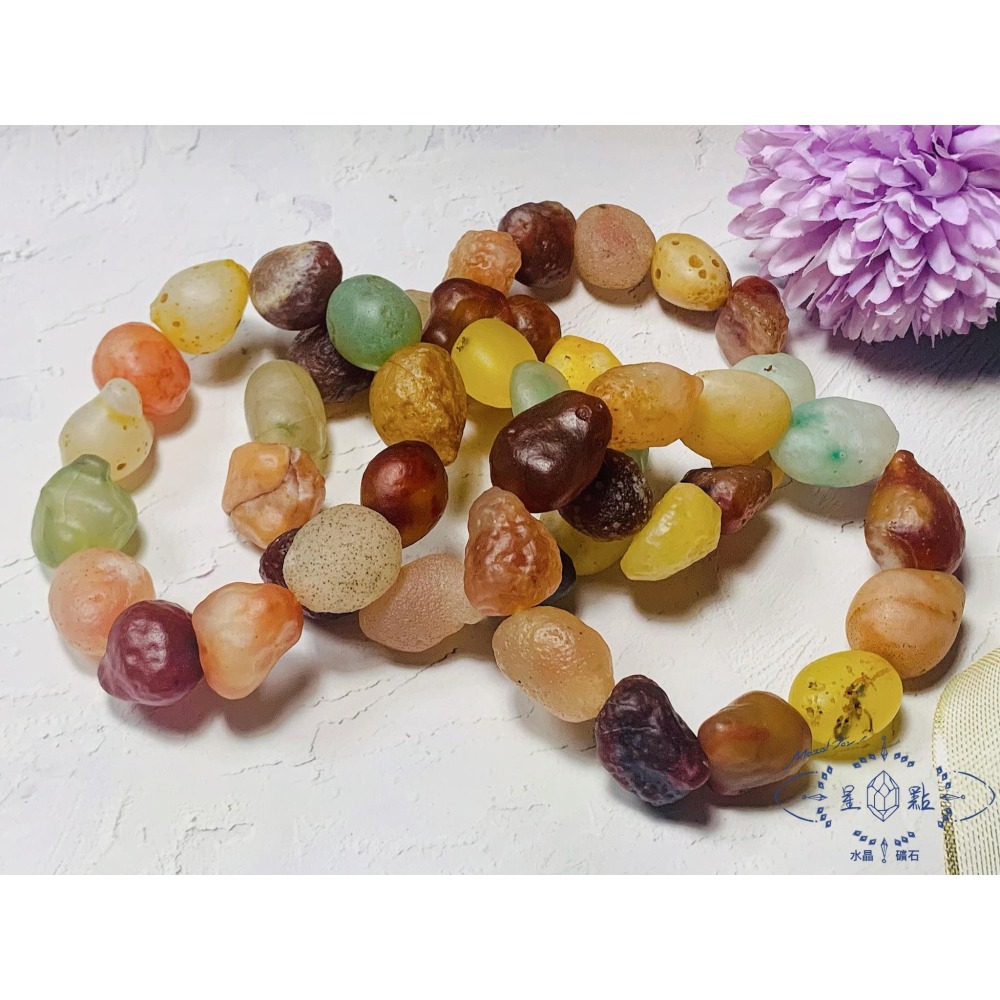 大咪戈壁瑪瑙手珠-細節圖4