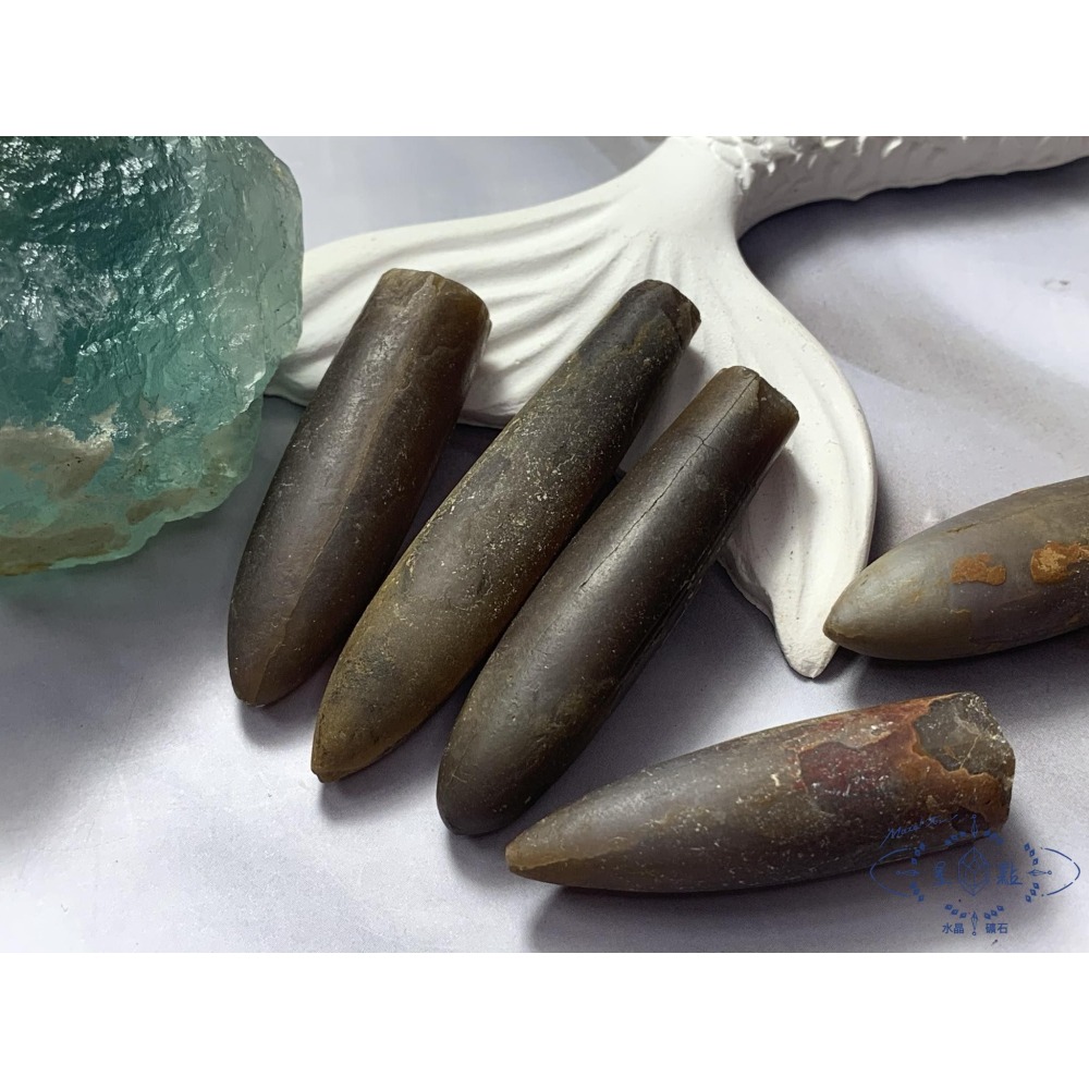 箭石~方解石-細節圖2