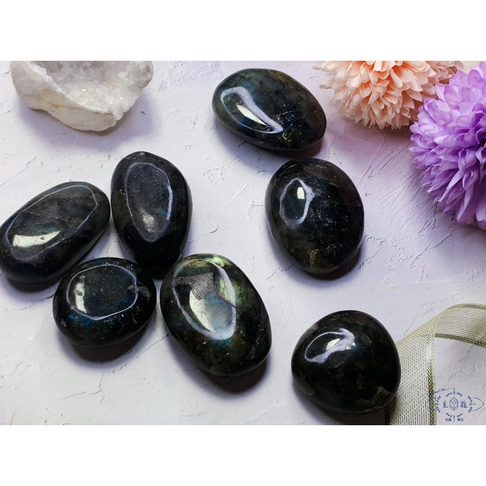 C拋拉長把玩石~出清~-細節圖2