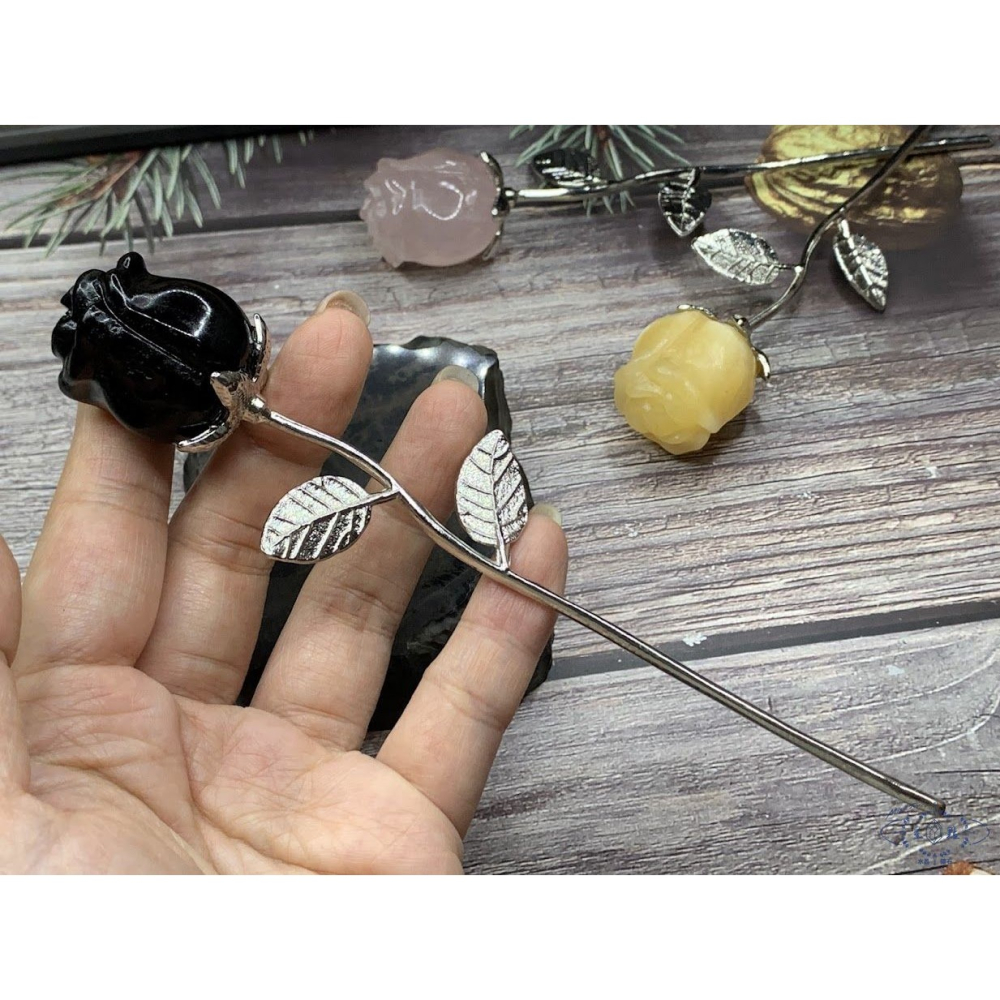 礦石玫瑰~水晶玫瑰-細節圖3