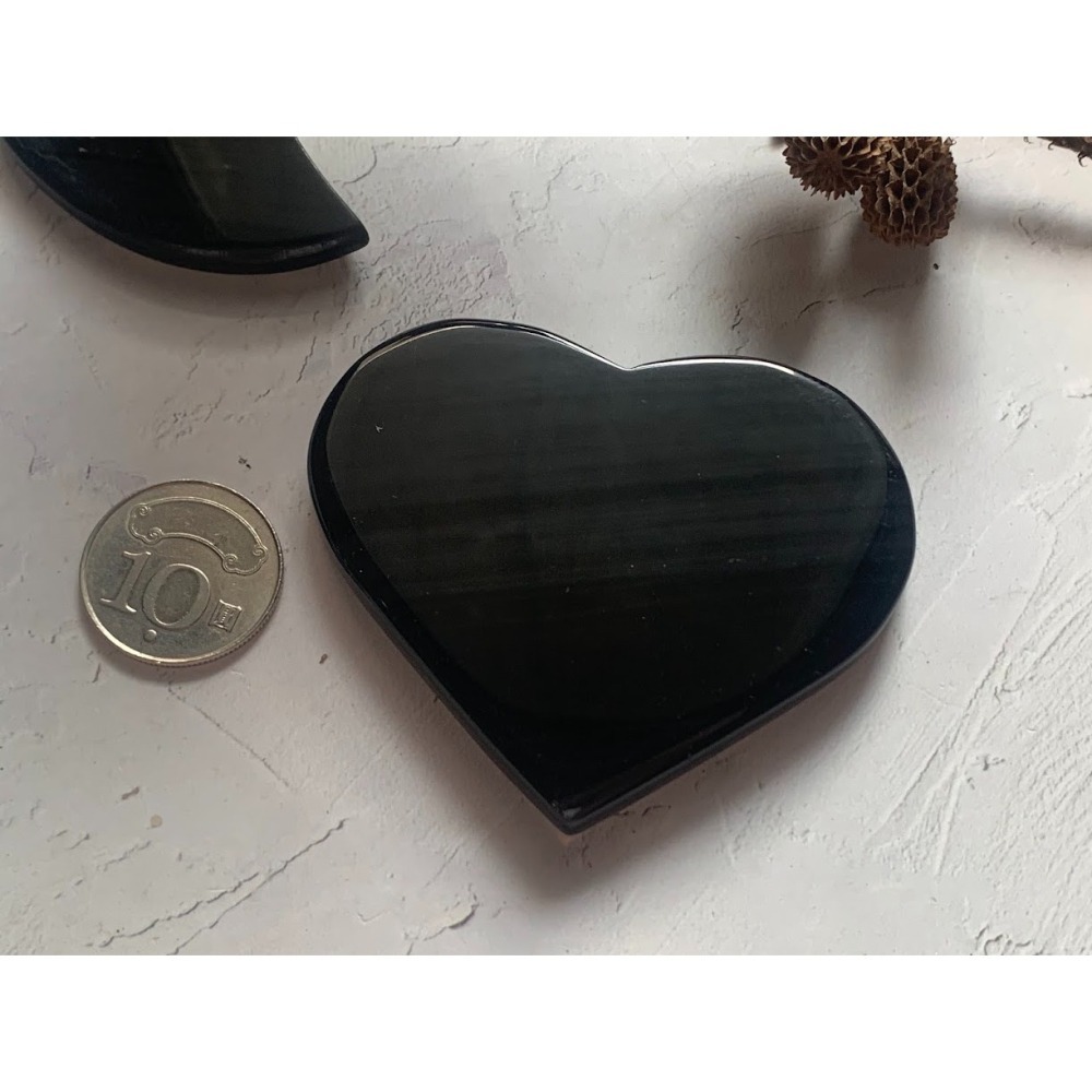 午夜蕾絲擺件~午夜蕾絲黑曜石-細節圖2