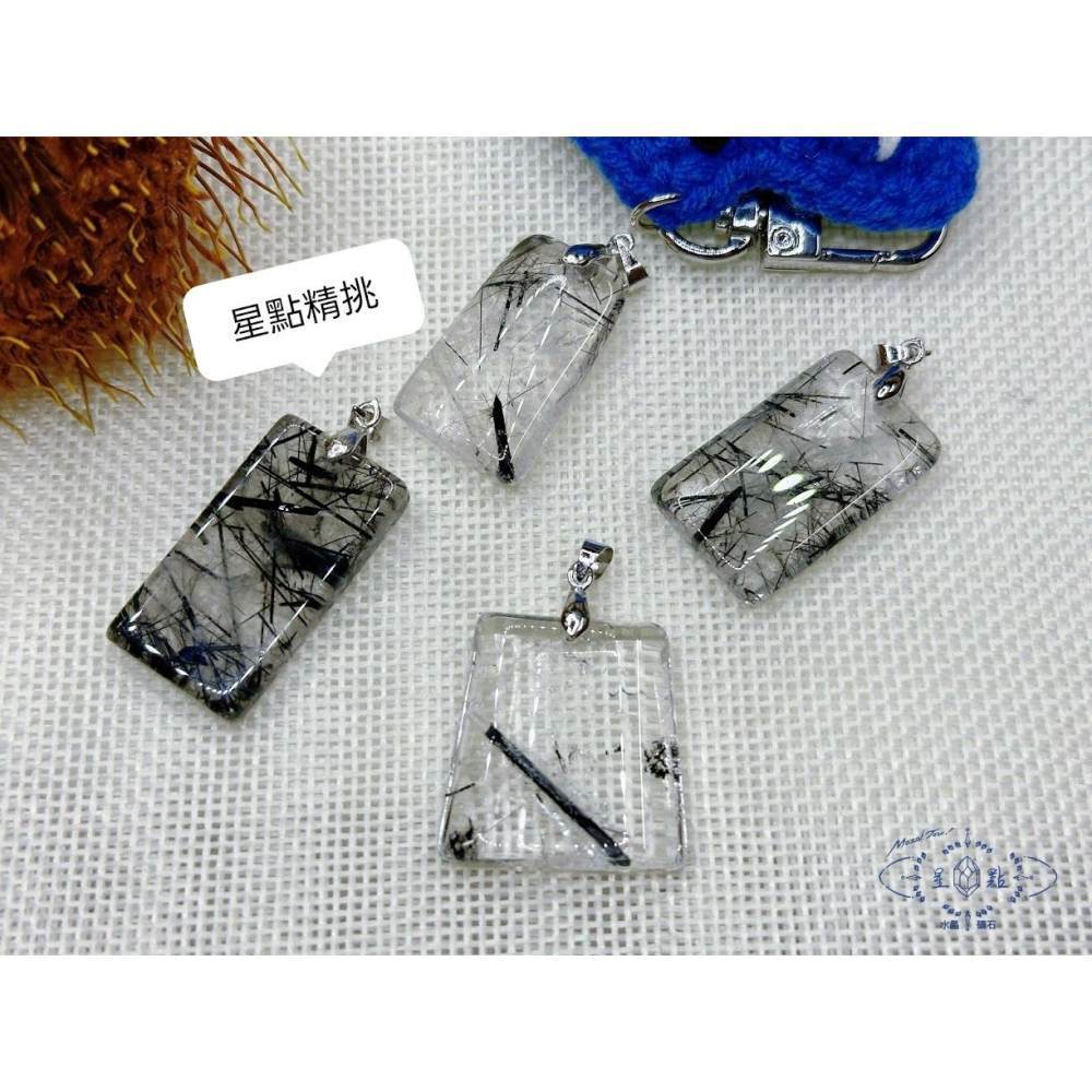 黑髮晶墜子~小資款~精選款-細節圖3