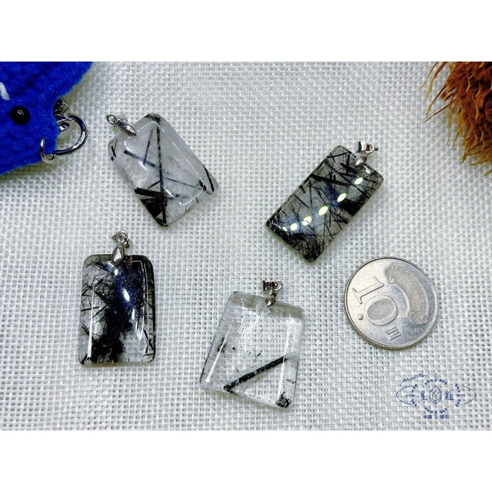 黑髮晶墜子~小資款~精選款-細節圖4