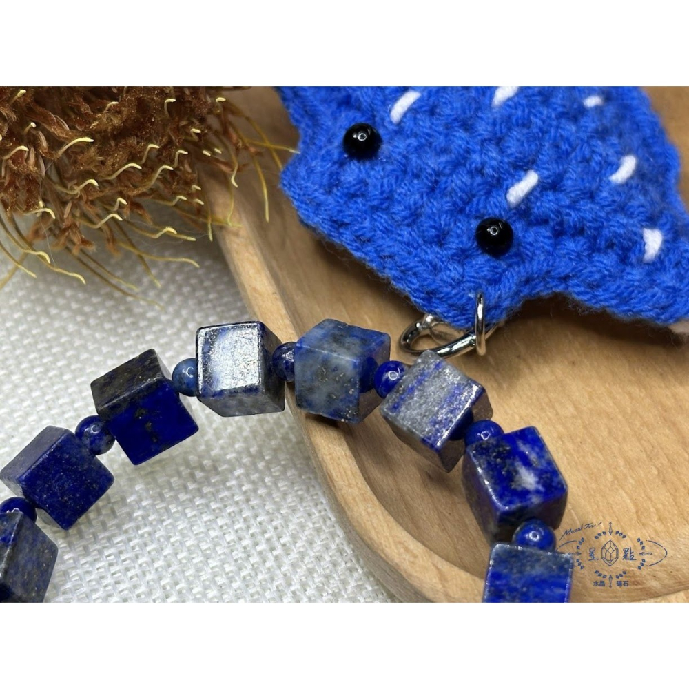 青金石方形手串-細節圖3