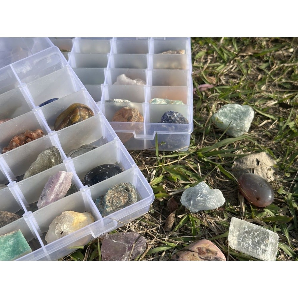 礦物標本盒~標本收藏盒~礦物盒-細節圖3