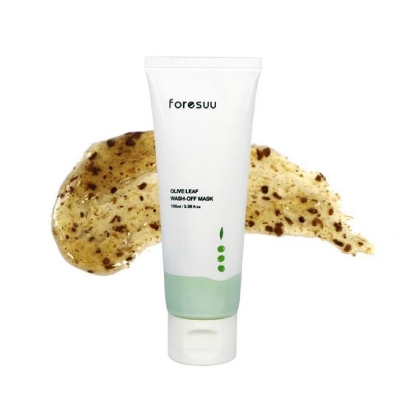 小姐姐嚴選美容養膚🌟韓國FORESUU舒緩保濕橄欖葉魚腥草水洗面膜100ml-細節圖2