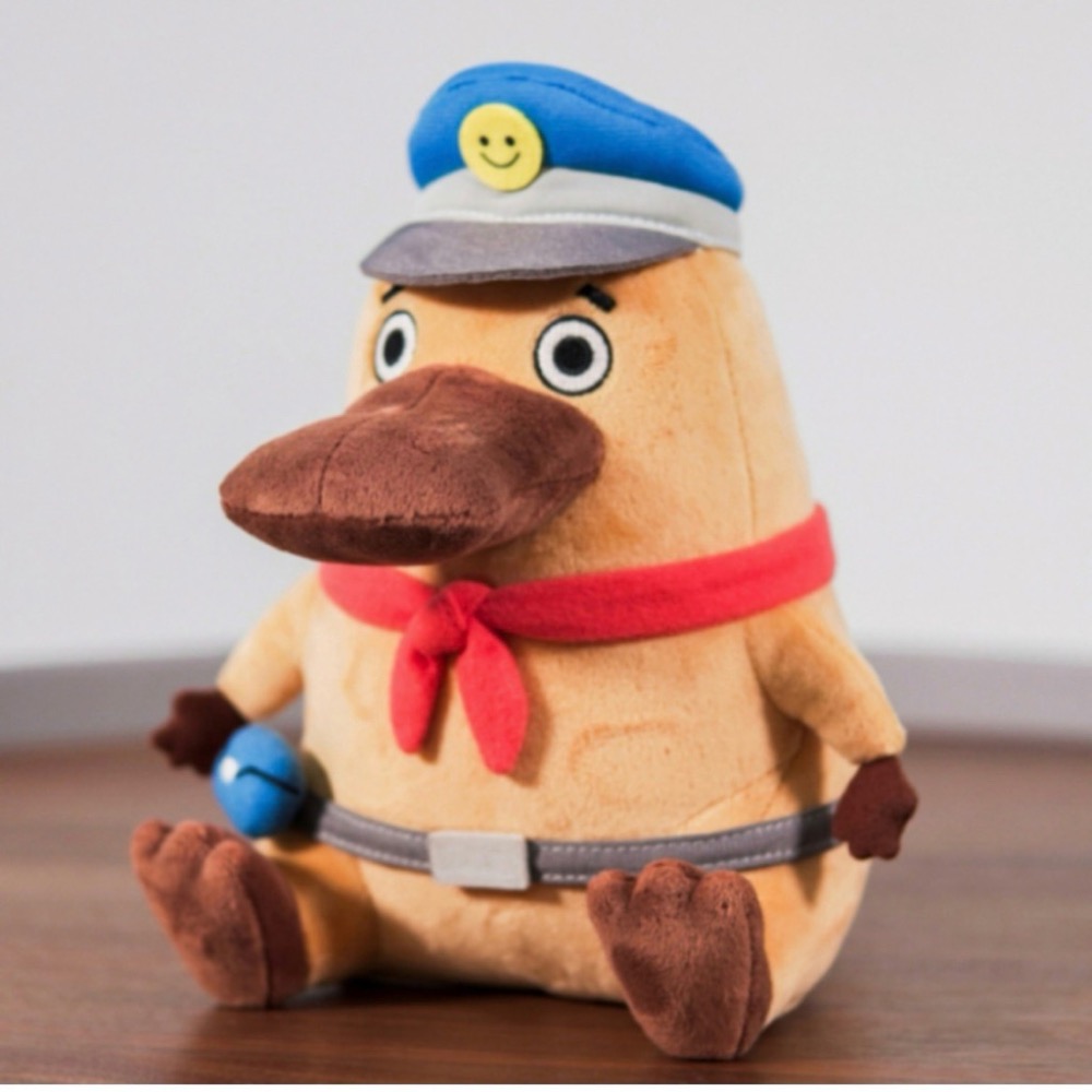 【阿皮小舖】現貨全新 達克比 警探 河濱派出所 盒裝 娃娃 玩偶 布偶 鴨嘴獸-細節圖7