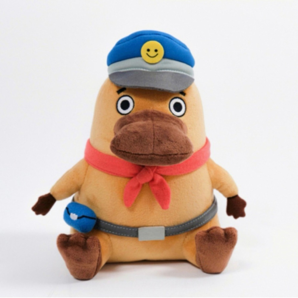 【阿皮小舖】現貨全新 達克比 警探 河濱派出所 盒裝 娃娃 玩偶 布偶 鴨嘴獸-細節圖8