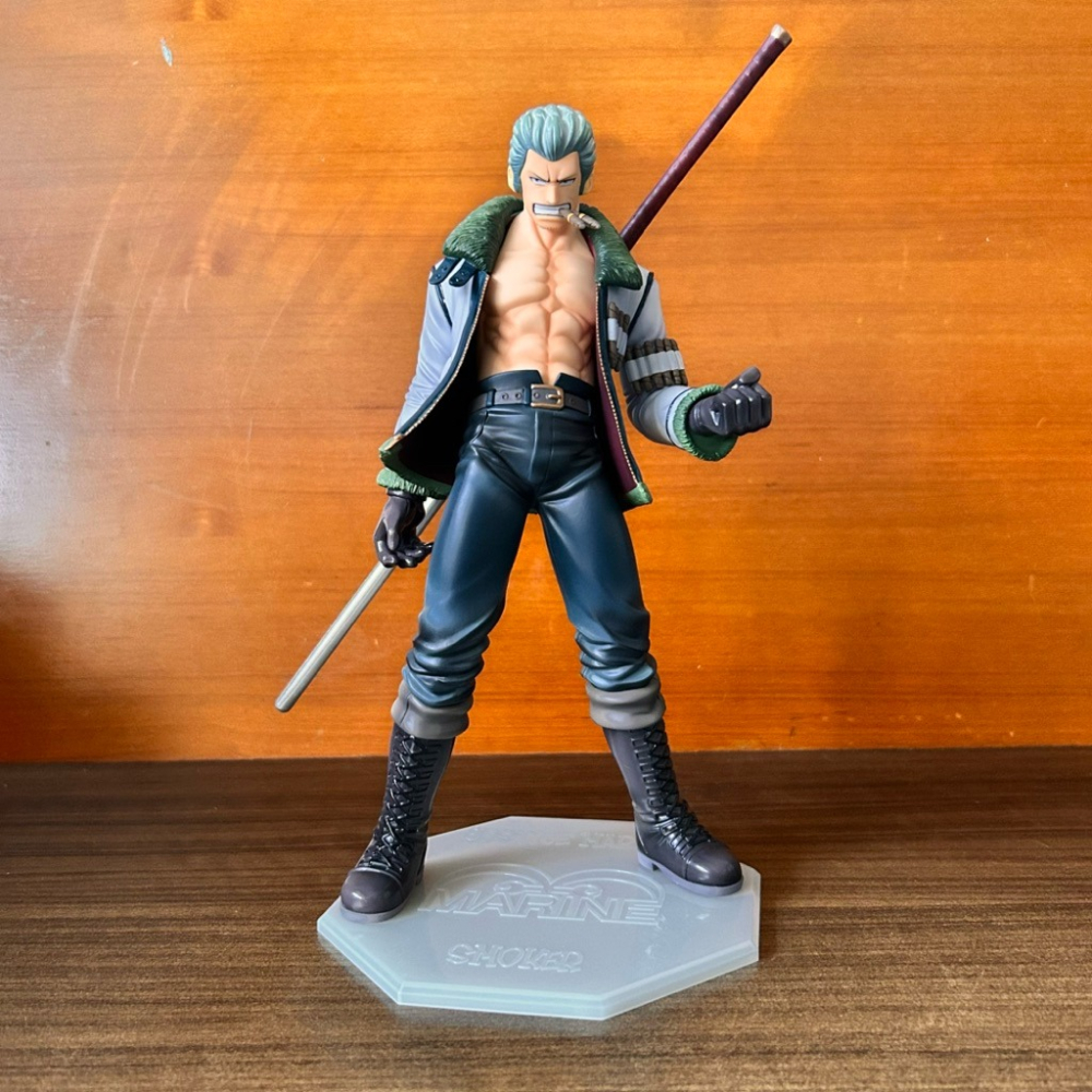 【阿皮小舖】二手現貨 航海王 海賊王 斯摩格 POP 兩年前 海軍 白獵人-細節圖6