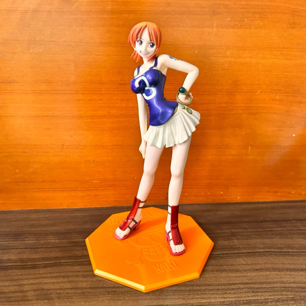 【阿皮小舖】二手現貨 銀證黑貓 娜美 海賊王 航海王 POP 水之七島 兩年前 電鍍 ナミ nami-細節圖6