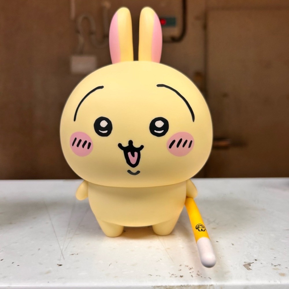 【阿皮小舖】天貓版二手現貨 吉伊卡哇 ちいかわ chiikawa 烏薩奇 兔兔 軟膠公仔 討罰棒-細節圖4