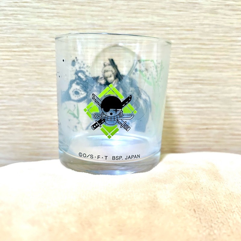 【阿皮小舖】現貨 航海王 一番賞 G賞 和之國 索隆 玻璃杯-細節圖2