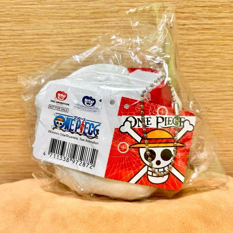 【阿皮小舖】現貨全新 宙斯絨毛吊飾 台北快閃店 海賊王 航海王 one piece-細節圖2