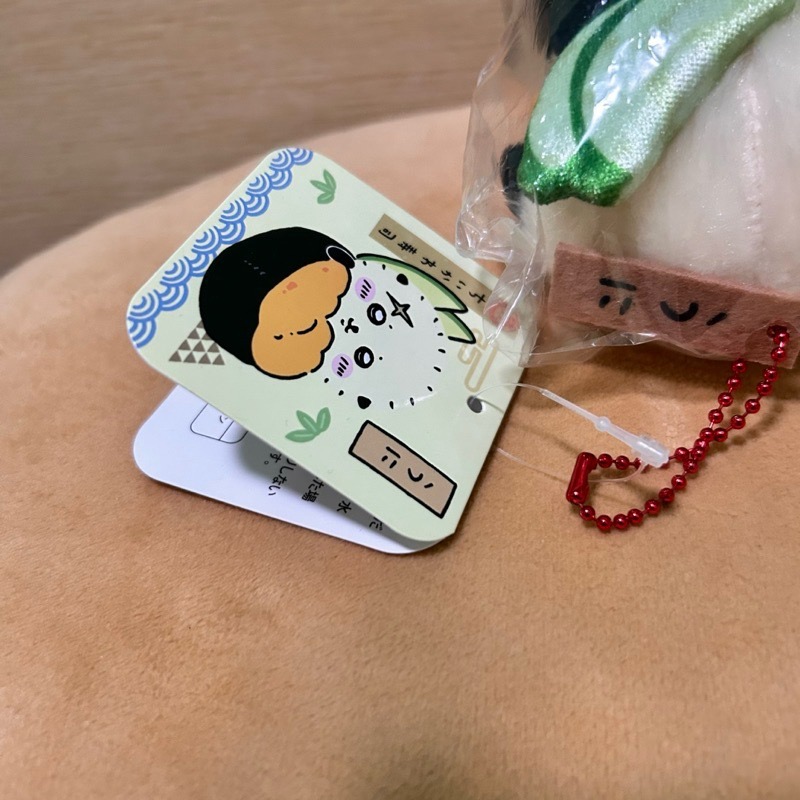 【阿皮小舖】現貨全新 日本 海獺師傅 海膽壽司 吊娃 吊飾 吉伊卡哇 ちいかわ-細節圖3